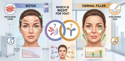 Comparison and combination of botox or fillers with Dr. Melis Ülger