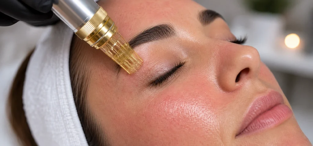 Gold Needle Benefits: 7 Changes in Skin