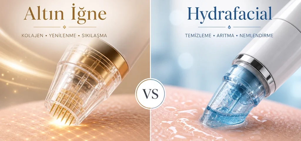 Altın İğne mi Hydrafacial mı? 5 Kriterle Seçim 7 Altın İğne mi Hydrafacial mı? 5 Kriterle Seçim