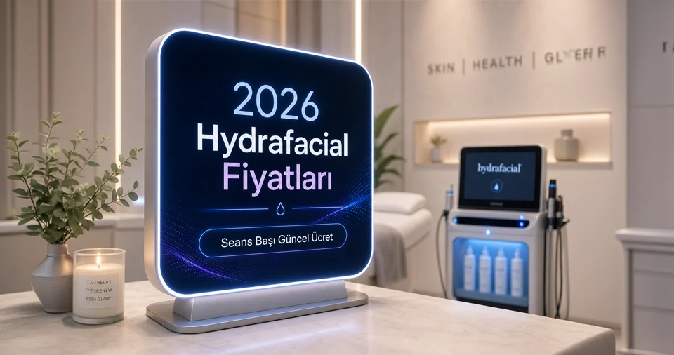 2026 Hydrafacial Fiyatları: Seans Başı Güncel Ücret